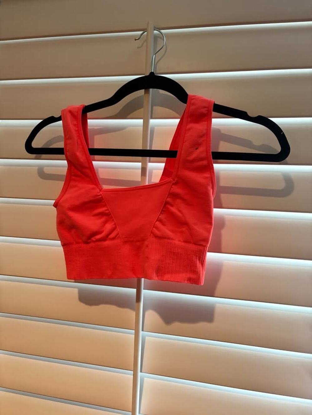 FP Movement Coral Sports Bra + Leggings + Biker Shorts Set - S